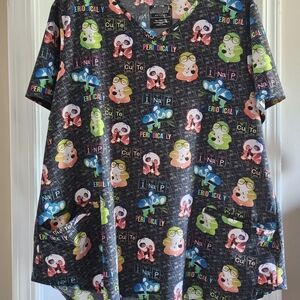 Cherokee Science Women's Scrub Top